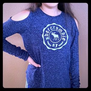 Abercrombie Kids cold shoulder top